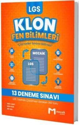 8. Sınıf LGS Fen Bilimleri Klon 13 Deneme - 1