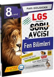 Çanta Yayınları 8. Sınıf LGS Fen Bilimleri Soru Avcısı Soru Bankası Video Çözümlü - Çanta Yayınları