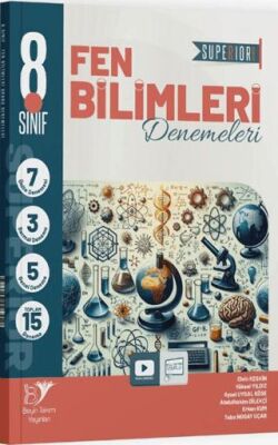 Beyin Takımı Yayınları 8. Sınıf LGS Fen Bilimleri Superıor 15 li Deneme - 1