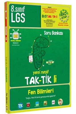 Tonguç Akademi 8. Sınıf LGS Fen Bilimleri Taktikli Eko Soru Bankası - 1