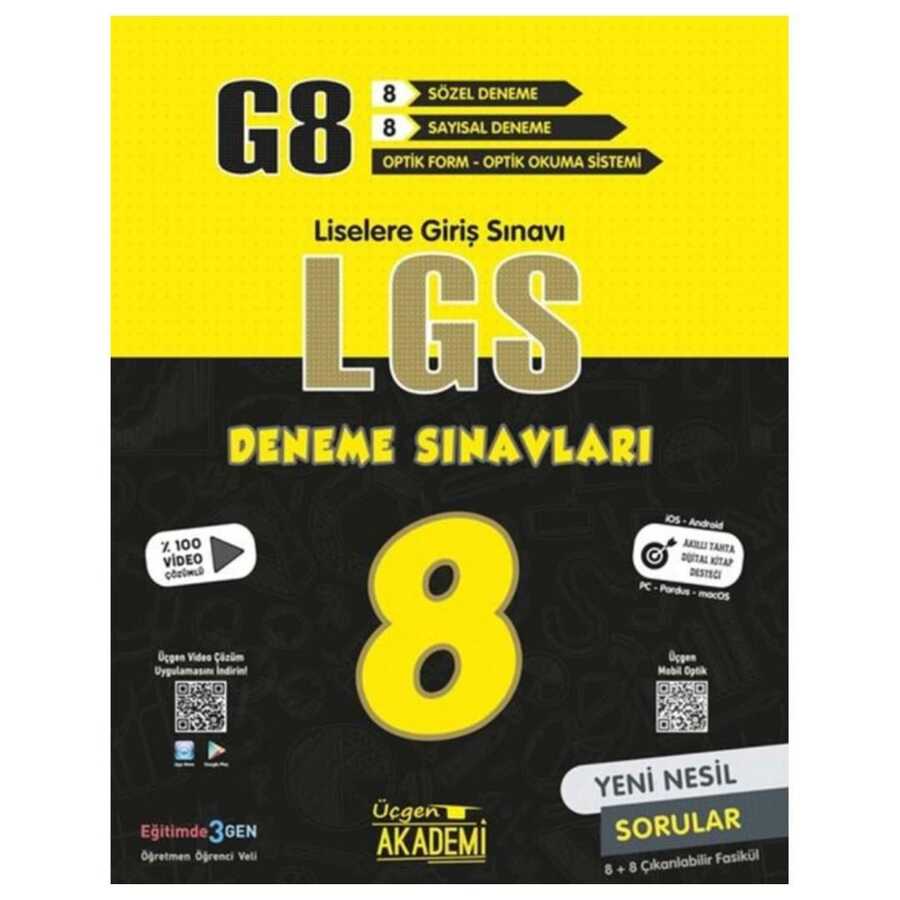 8. Sınıf - G8 LGS - 8’li Deneme Sınavları