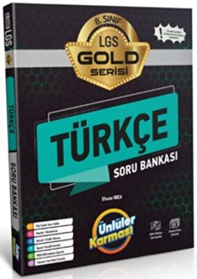 Ünlüler Karması 8. Sınıf LGS Gold Türkçe Soru Bankası - 1