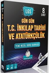 8. Sınıf LGS Gün Gün T.C. İnkılap Tarihi ve Atatürkçülük Yeni Nesil Soru Bankası - Strateji Yayınları