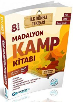 8. Sınıf Madalyon Kamp Kitabı - 1