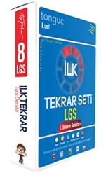 Tonguç Akademi 8. Sınıf LGS İlk Tekrar Seti 4 Kitap Takım - Tonguç Akademi