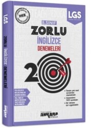 8. Sınıf LGS İngilizce 20 Zorlu Denemeleri - Ankara Yayıncılık