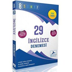 8. Sınıf İngilizce 29`lu Branş Deneme - PARAF Yayınları