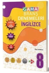 Gama Yayınları 8. Sınıf İngilizce Branş Denemeleri - Gama Yayınları