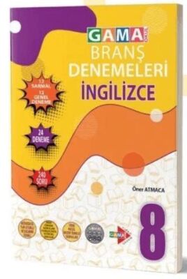 Gama Yayınları 8. Sınıf İngilizce Branş Denemeleri - 1