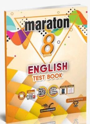 Maraton Yayıncılık 8. Sınıf LGS İngilizce English Test Book - 1