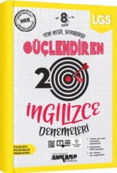 8. Sınıf LGS Güçlendiren İngilizce 20 Denemeleri - Ankara Yayıncılık