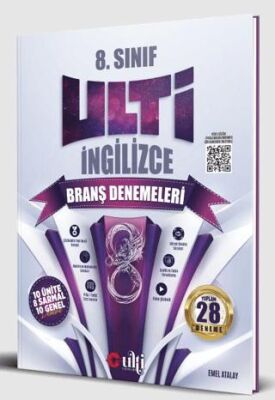 Bes Yayınları 8. Sınıf LGS İngilizce Ulti Serisi Branş Denemeleri - 1