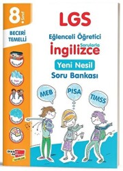 Dikkat Atölyesi Yayınları 8. Sınıf LGS İngilizce Yeni Nesil Soru Bankası - Dikkat Atölyesi Yayınları