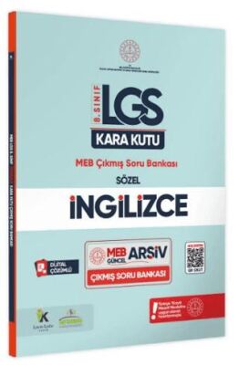 8.Sınıf LGS İngilizcenin Kara Kutusu Dijital Çözümlü Çıkmış Soru Bankası - 1