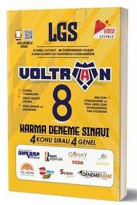 Voltran Yayınları 2021 LGS Voltran 8 Karma Deneme Sınavı - 1