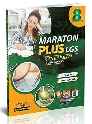 Maraton Yayıncılık 8. Sınıf LGS Maraton Plus Fen Bilimleri Soru Bankası