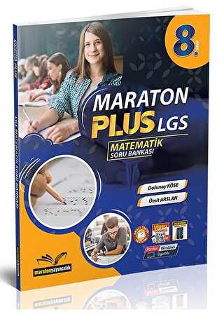 Maraton Yayıncılık 8. Sınıf LGS Maraton Plus Matematik Soru Bankası