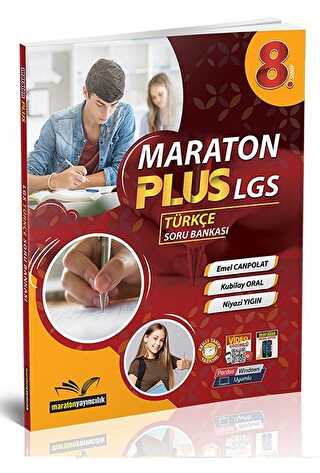 Maraton Yayıncılık 8. Sınıf LGS Maraton Plus Türkçe Soru Bankası