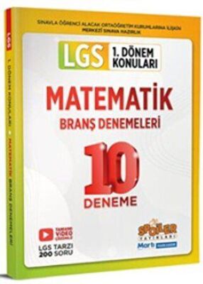 Spoiler Yayınları 8. Sınıf LGS Matematik 1. Dönem 10`lu Branş Deneme - 1