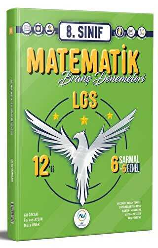 AV Yayınları 8. Sınıf LGS Matematik 12 li Branş Deneme
