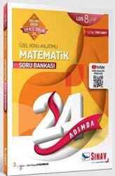 Sınav Yayınları 8. Sınıf 24 Adımda Matematik Soru Bankası - Sınav Yayınları