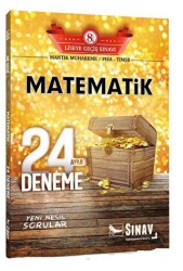 8. Sınıf LGS Matematik 24 Ayar Deneme - Sınav Yayınları