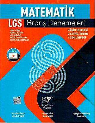Beyin Takımı Yayınları 8. Sınıf LGS Matematik Branş Denemeleri