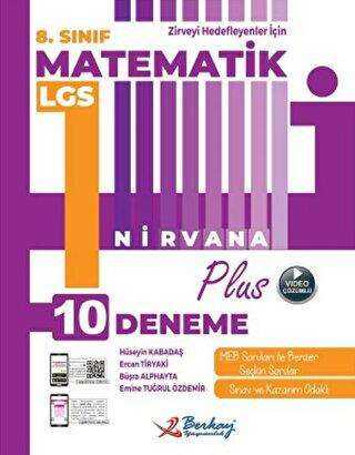 Berkay Yayıncılık 8. Sınıf LGS Nirvana Plus Matematik 10`lu Deneme