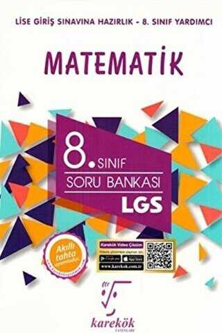 Karekök Yayıncılık 8. Sınıf LGS Matematik Soru Bankası