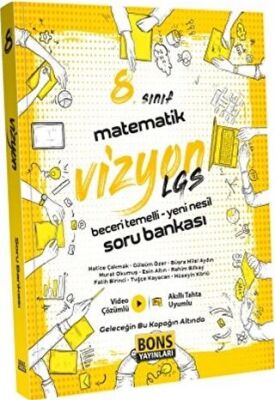 8. Sınıf Vizyon Matematik Soru Bankası - 1