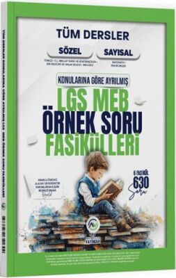 8. Sınıf LGS MEB Tüm Dersler Örnek Soru Fasikülleri - 1