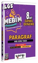 8. Sınıf LGS MEBİM Paragraf 8 Adet Genel Deneme - Yargı Yayınevi