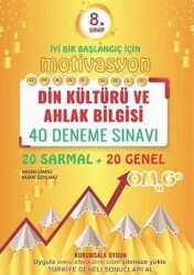 Omage Yayınları 8. Sınıf Din Kültürü Ve Ahlak Bilgisi Gold 40 Deneme - Omage Yayınları