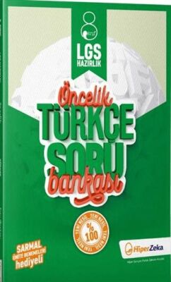 Hiper Zeka Yayınları 8. Sınıf LGS Öncelik Türkçe Soru Bankası - 1