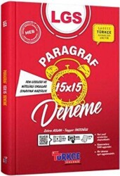 Türkçe Kulübü Yayınları 8. Sınıf LGS Paragraf 15 x 15 Deneme - Türkçe Kulübü Yayınları