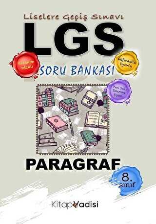 Kitap Vadisi Yayınları 8. Sınıf LGS Paragraf Soru Bankası