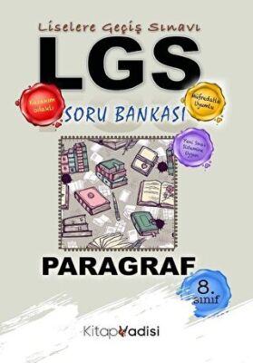 Kitap Vadisi Yayınları 8. Sınıf LGS Paragraf Soru Bankası - 1