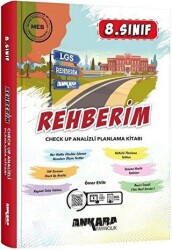 8. Sınıf LGS Rehberim Check Up Analizli Planlama Kitabı - Ankara Yayıncılık