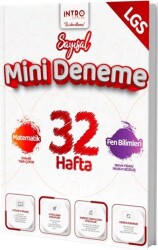8. Sınıf LGS Sayısal 32 Hafta Mini Deneme - İntro Yayınları