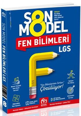 Model Eğitim Yayıncılık 8. Sınıf LGS Son Model Fen Bilimleri Soru Bankası - 1