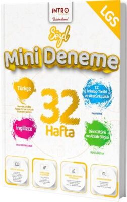 8. Sınıf LGS Sözel 32 Hafta Mini Deneme - 1