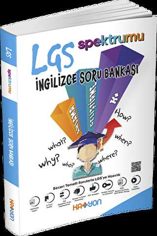 Katyon Yayınları 8. Sınıf LGS Spektrumu İngilizce Soru Bankası