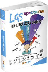 Katyon Yayınları 8. Sınıf LGS Spektrumu İngilizce Soru Bankası - Katyon Yayınları