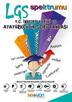 Katyon Yayınları 8. Sınıf LGS Spektrumu T.C. İnkılap Tarihi ve Atatürkçülük Soru Bankası - 1
