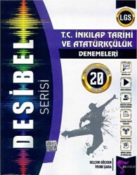 Ses Yayınları 8. Sınıf LGS T. C. İnkılap Tarihi ve Atatürkçülük Desibel Serisi 20 Deneme - Ses Yayınları