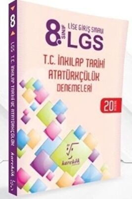 8. Sınıf LGS T.C. İnkılap Tarihi Atatürkçülük Denemeleri 20 Deneme - 1