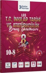 Krallar Karması 8. Sınıf LGS T.C. İnkılap Tarihi ve Atatürkçülük 10 x 8 Branş Denemeleri - Krallar Karması