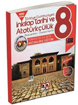 Nitelik Yayınları - Bayilik 8. Sınıf LGS İnkılap Tarihi ve Atatürkçülük Artırılmış Konu Kitabı