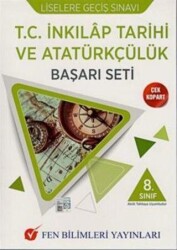 8. Sınıf LGS T.C. İnkılap Tarihi ve Atatürkçülük Başarı Seti - Fen Bilimleri Yayınları