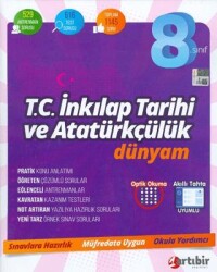 8. Sınıf LGS T.C. İnkılap Tarihi ve Atatürkçülük Dünyam 2020 - Artı Bir Yayınları